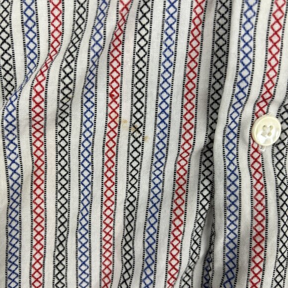 Neiman Marcus Exclusive Men’s Shirt Size Medium Tailored USA Long Sleeve Button - Picture 7 of 8